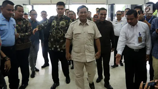 Sambangi DPR, Prabowo Bahas Serangkaian Teror di Tanah Air