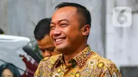 Prasetyo Hadi adalah politikus Partai Gerakan Indonesia Raya yang menjabat sebagai anggota DPR-RI sejak 1 September 2020 menggantikan Harry Poernomo yang mengundurkan diri pada Juli 2020. (Liputan6.com/Herman Zakharia)