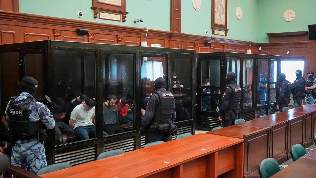 FOTO: Wajah-Wajah Terdakwa Serangan Paling Mematikan  Yang Menewaskan 149 Orang di Rusia