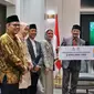 BAZNAS RI menyalurkan bantuan untuk Palestina di The Langham Jakarta, Kamis (11/7/2024). (Foto: Istimewa)