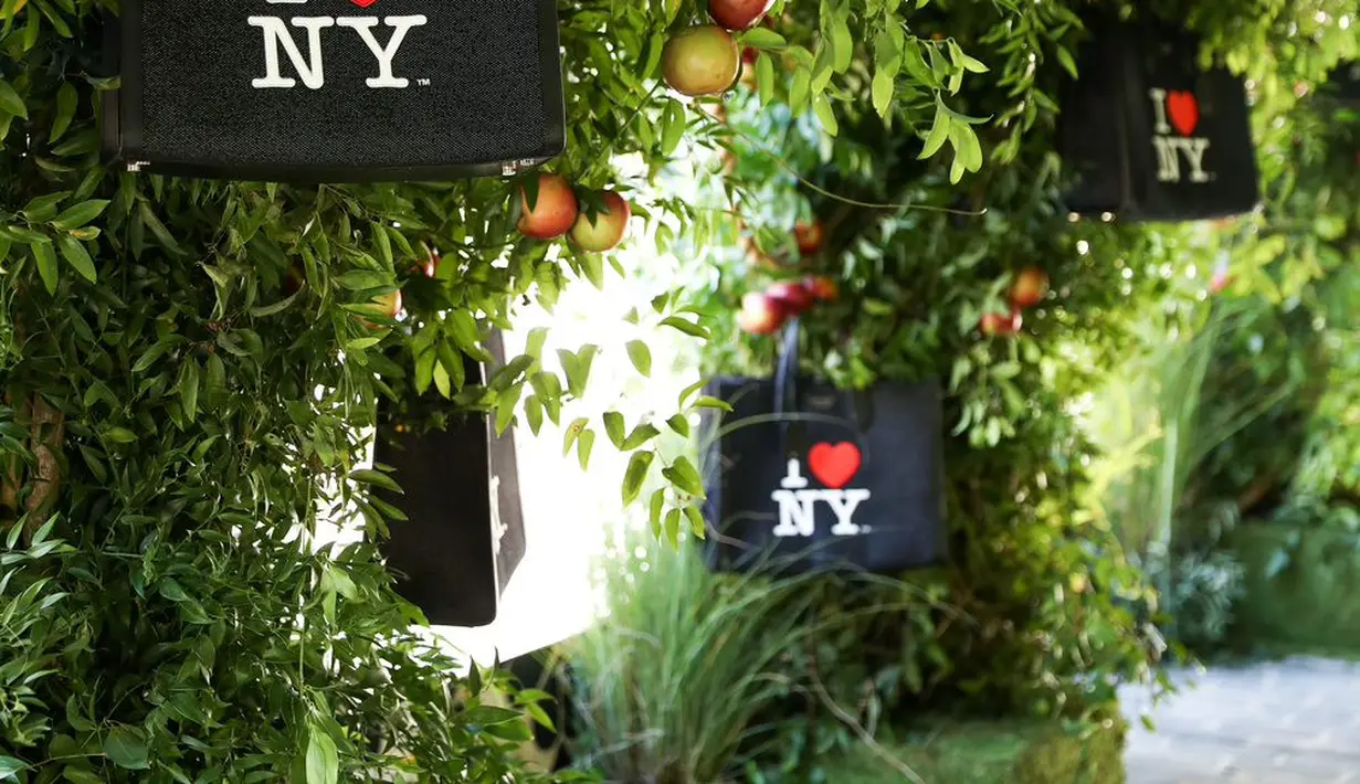 Koleksi kapsul “I LOVE NY” ini terdiri dari hand bag, zip pouch, sepatu, dress, dan masih banyak lagi yang tersedia di katespade.com mulai US$25-US$398. (dok/katespade)