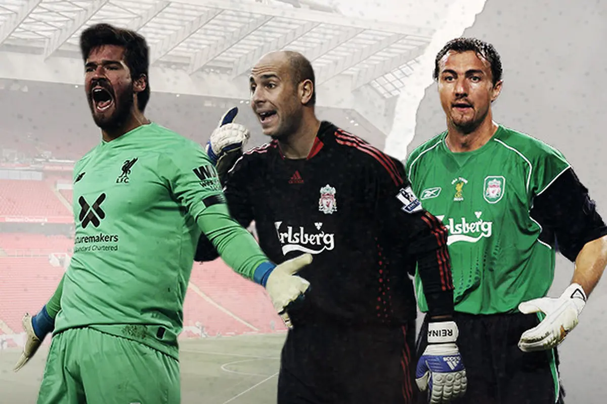 Alisson Becker, Pepe Reina dan Jerzy Dudek
