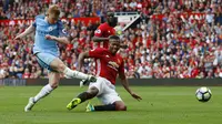 De Bruyne: Lawan MU Sangat Melelahkan