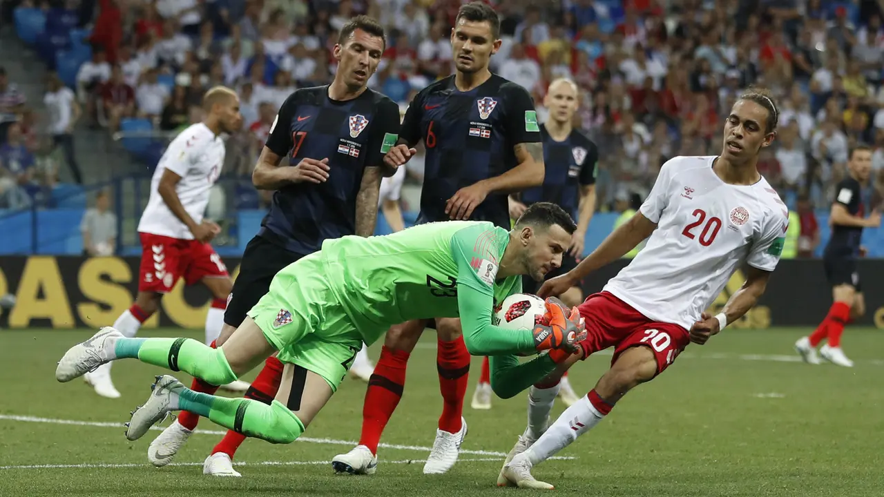 Kroasia, Denmark, Piala Dunia 2018