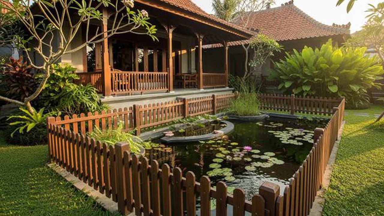 7 Model Kolam Ikan Dangkal yang Aman untuk Anak-anak dan Tetap Estetik