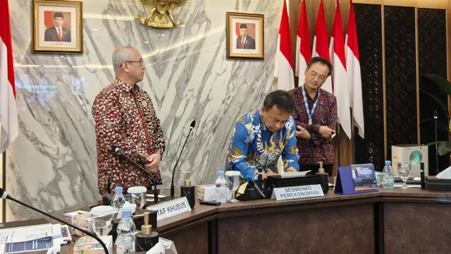Indonesia melaksanakan kerja sama teknis dengan dengan Japan International Cooperation Agency (JICA) dan Pemprov Jawa Barat terkait pengembangan Kawasan Rebana. (Foto: Kemenkoperekonomian)