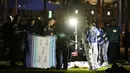 <p>Polisi menganggap insiden mobil seruduk rombongan turis di Tel Aviv sebagai serangan teror terhadap warga sipil. (AP Photo/Ariel Schalit)</p>