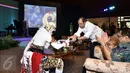 Menteri Desa, PDT dan Transmigrasi, Marwan Jafar (kemeja putih) saat acara Launching Buku Kebangkitan Desa di Jakarta, (25/2). Dana desa harus dikelola desa agar roda perekonomian di desa berjalan. (Wening)