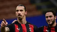 Hasil Liga Italia: Zlatan Ibrahimovic Ukir Rekor, AC Milan Ngamuk Libas Crotone