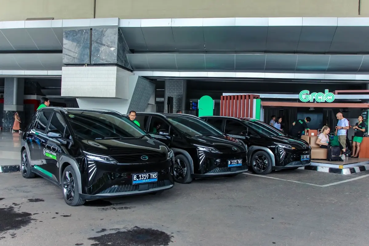 Grab Sewa Mobil Listrik Aion Y Plus untuk Layanan Premium (ist)