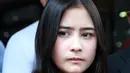  Prilly berharap, kalau pelaku yang tidak bertanggung jawab bisa jera akan tindakan yang ia lakukan selama ini. (Wimbarsana/Bintang.com)