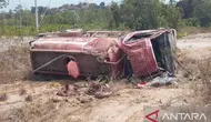 Mobil Damkar Kecelakaan Saat Misi Padamkan Kebakaran Hutan