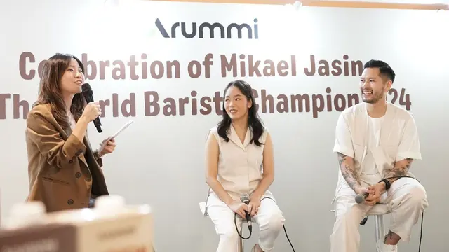 Mikael Jasin, barista Indonesia (Istimewa)