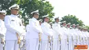 Citizen6, Surabaya: Peringatan HUT TNI Ke-67 yang digelar setiap 5 Okktober di Kobangdikal dihadiri para komandan pusat pendidikan, para Komandan Sekolah, seluruh perwira staf, bintara, tamtama dan PNS dijajaran Kobangdikal. (Pengirim: Penkobangdikal).