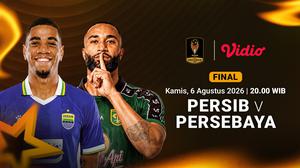 Final Piala Presiden 2026 - Persib vs Persebaya: Duel Panas Pramusim! Saksikan Hanya di Vidio