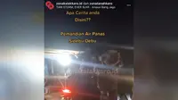 Aksi pungutan liar (pungli) yang dialami oleh seorang wisatawan saat hendak masuk ke kawasan pemandian air panas Sidebu-debu di Kecamatan Berastagi, Kabupaten Karo, Sumatera Utara (Sumut), terekam kamera dan viral di media sosial (medsos) (Tangkapan layar @zonakalakkaro.id)