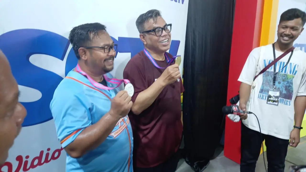 Abdel Berhasil Pertahankan Gelar Juara Tenis Meja Tunggal Putra di TOSI Season 2
