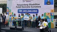 Salut! Kelompok Disabilitas Galang Rp 201 Juta untuk Korban Bencana di Sumatra