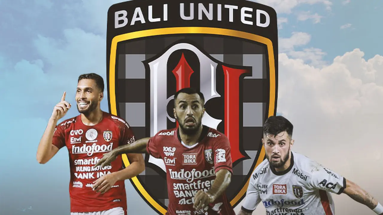 Bali United - Willian Pacheco, Brwa Nouri, Stefano Lilipaly