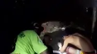 Segmen 3: Evakuasi Penambang Emas di Jambi Terkendala Genangan