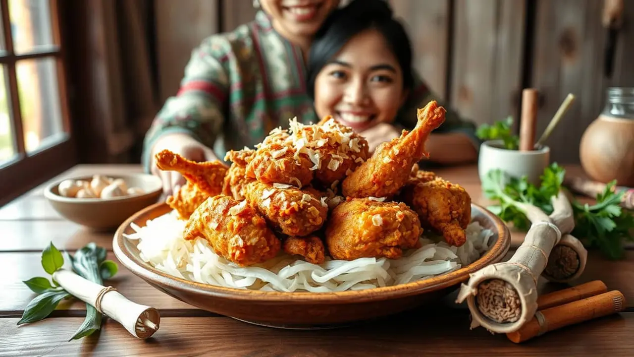 resep ayam goreng laos