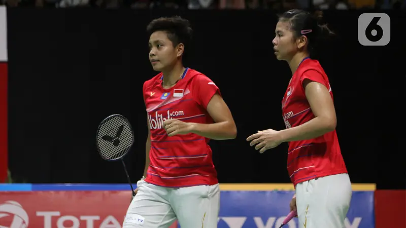 Bermain Ketat, Greysia Polii / Apriyani Rahayu Juara Ganda Putri Indonesia Masters 2020