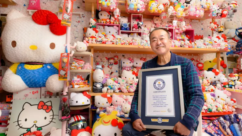 Masao Gunji jadi kolektor Hello Kitty terbesar di dunia