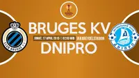 Bruges KV vs Dnipro (Liputan6.com/Sangaji)