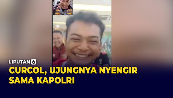 VIDEO: Atlet Sepeda Nyengir Sama Kapolri, Curcol Apa?