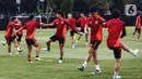 Latihan skuad Samurai Biru ini merupakan persiapan menghadapi timnas Indonesia pada laga lanjutan Grup C Kualifikasi Piala Dunia 2026 zona Asia. (Liputan6.com/Angga Yuniar)