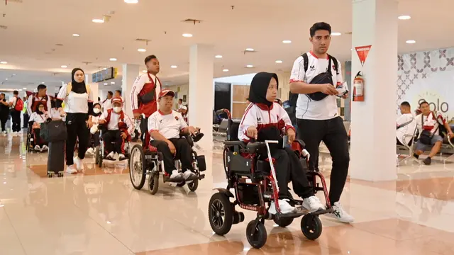 Kontingen Indonesia untuk Asian Para Games 2022.
