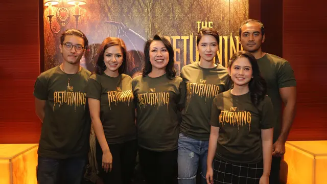 [Fimela] Preskon dan screening film The Returning