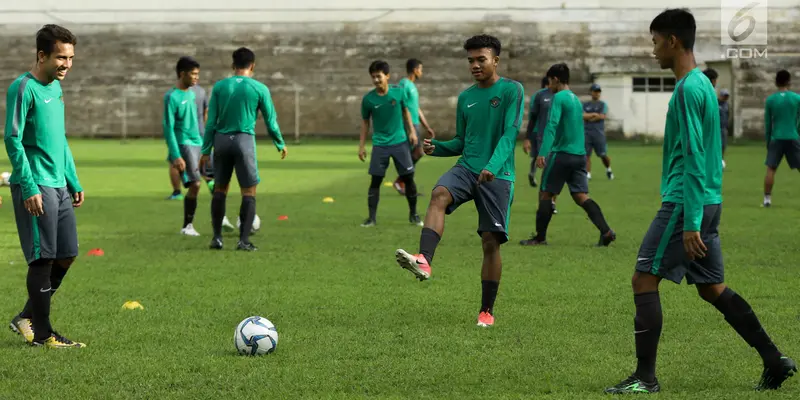 Timnas Indonesia U-19 Latihan Jelang Laga Hadapi Vietnam