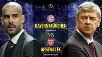 Bayern München vs Arsenal FC (Liputan6.com/desi)