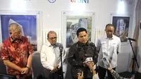 Menteri Badan Usaha Milik Negara (BUMN) Erick Thohir mengapresiasi kinerja PT Bank Negara Indonesia (Persero) Tbk atau BNI yang berhasil mewujudkan pembangunan perkantoran berkonsep green building di kawasan Central Business Distric (CBD) Pantai Indah Kapuk (PIK) 2, Tangerang, Banten.