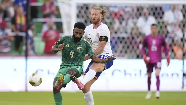 Arab Saudi vs Amerika Serikat di Piala Emas CONCACAF 2025