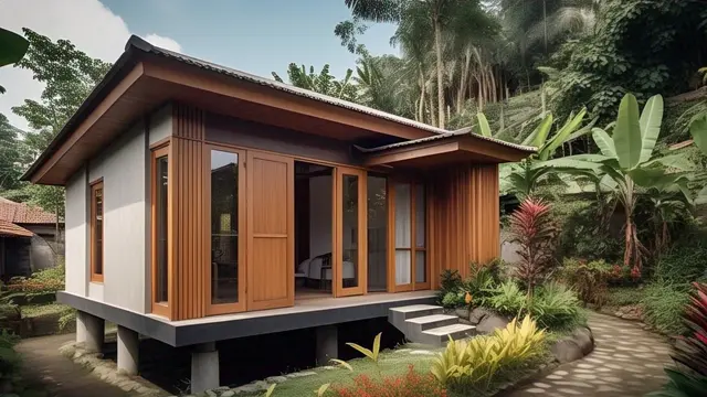 Rumah Panggung Modern