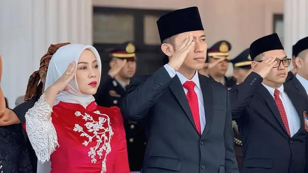 7 Potret Anak Denny Cagur Jadi Paskibraka Provinsi Banten, Penuh Haru dan Bangga