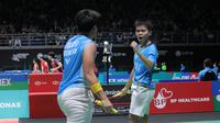 Aksi Apriyani Rahayu/Siti Fadia Silva Ramadhanti di Malaysia Open 2022. (Dok. PBSI)
