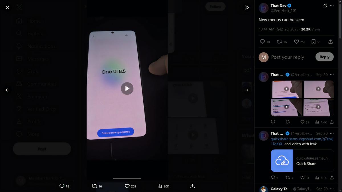 7 Fitur Baru di Samsung One UI 8.5, dari Quick Panel hingga Gallery