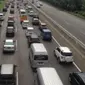 Kondisi Tol Cipularang jelang libur panjang Natal 2016 (Liputan6.com/Abramena)