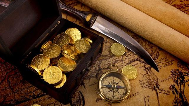 Ilustrasi harta karun