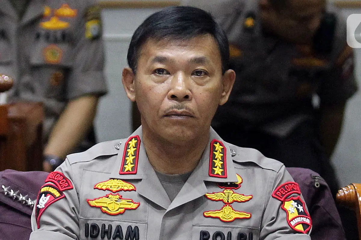 Kapolri Rapat Kerja Perdana dengan DPR