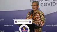 Juru Bicara Pemerintah untuk Penanganan COVID-19 di Indonesia, Achmad Yurianto saat konferensi pers Corona di Graha BNPB, Jakarta, Rabu (3/6/2020). (Dok Badan Nasional Penanggulangan Bencana/BNPB)