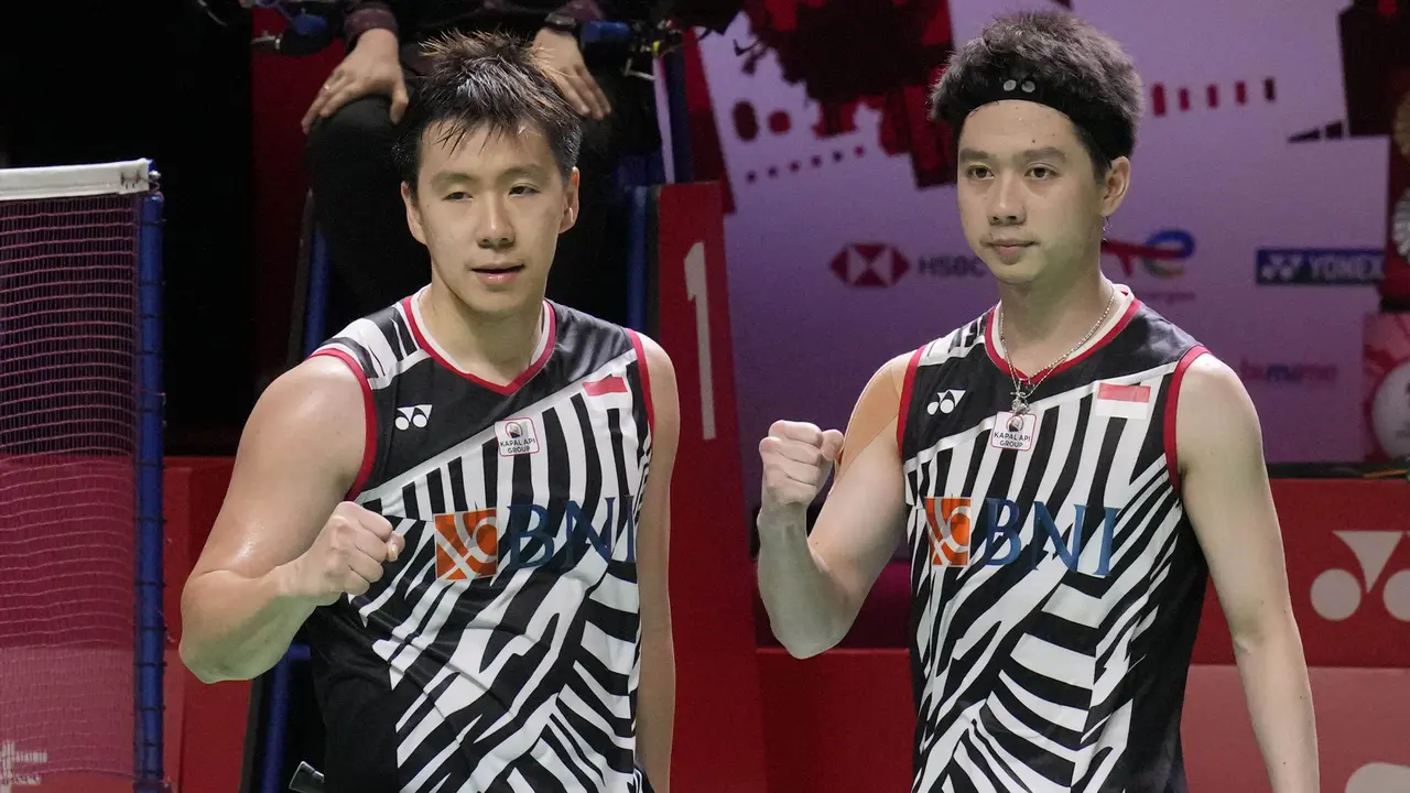 Foto: Kalahkan Pasangan Emas Olimpiade Tokyo 2020, Ini Dia Aksi Minions yang Berhasil Melaju ke Babak Final BWF World Tour Finals 2021