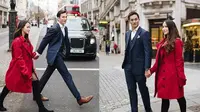 Jalan-Jalan ke London, Ini 6 Pemotretan Mike Lewis dan Janisaa Pradja