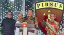 Jaksa Agung Muda Tindak Pidana Khusus (Jampidsus) Febrie Adriansyah memberikan keterangan pers di Gedung Bundar, Kejaksaan Agung, Jakarta, Jumat (10/7/2026). (KLY/ Budy Santoso)