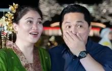Momen Erick Thohir Unggah Foto Mesra dengan Sang Istri ‘Waktu Indonesia Bucin’