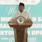 Katib Aam PBNU, KH Yahya Staquf saat memberi sambutan di sela-sela acara pelantikan Ahmad Zaini sebagai Rektor IAINU Tuban, Jawa Timur, Kamis (28/10/2021). (Ist)