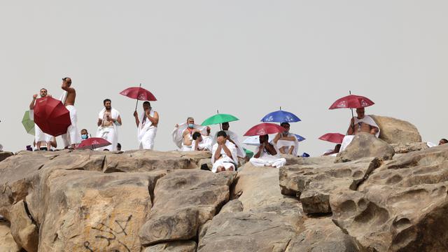 FOTO: Jemaah Haji Tunaikan Prosesi Wukuf di Padang Arafah